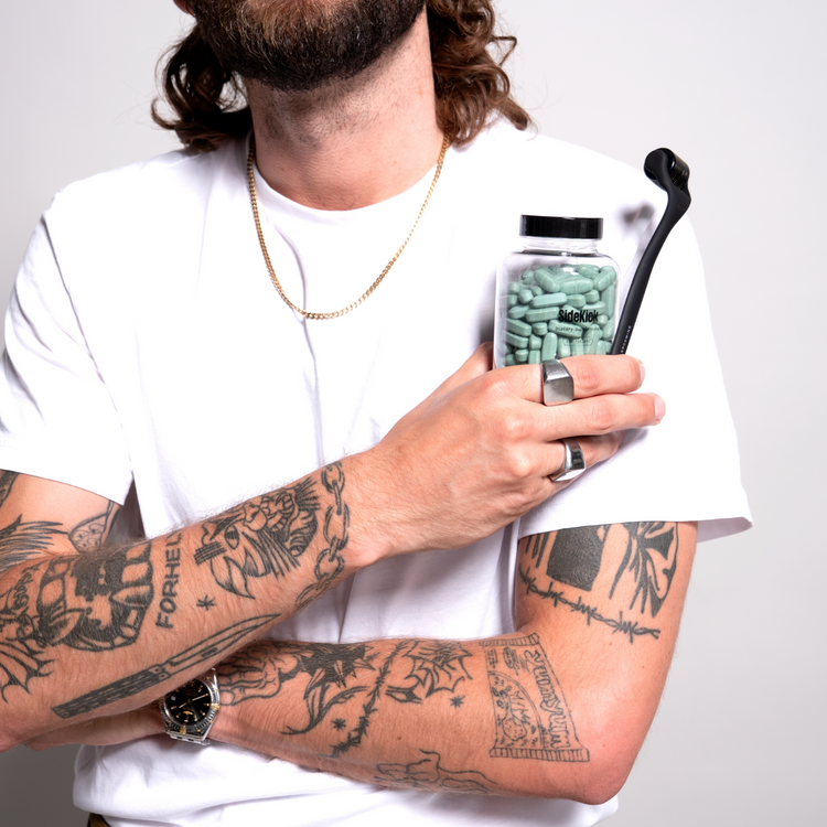 Beard Growth Kit + Sidekick Beard Growth Copenhagen Grooming Denmark   