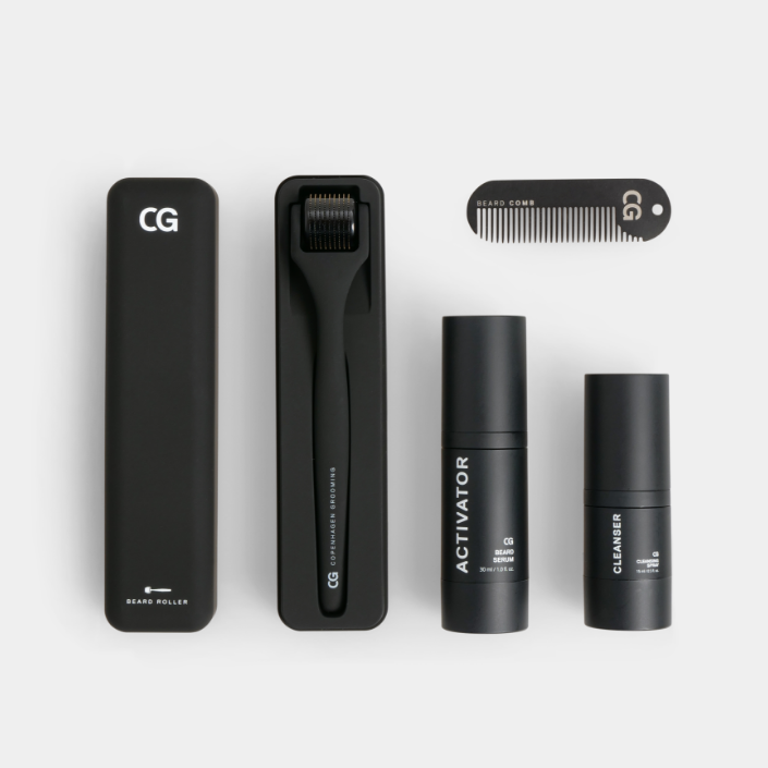 Beard Growth Kit + Sidekick Beard Growth Copenhagen Grooming Denmark   